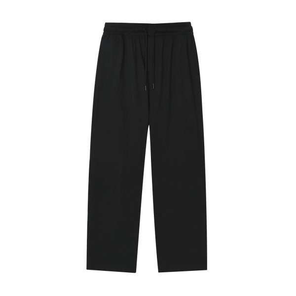 Pantalón deportivo holgado en color negro.